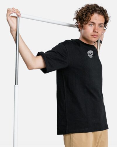 camiseta walkind skull