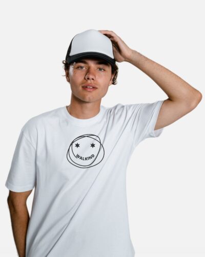 camiseta walkind smilie star