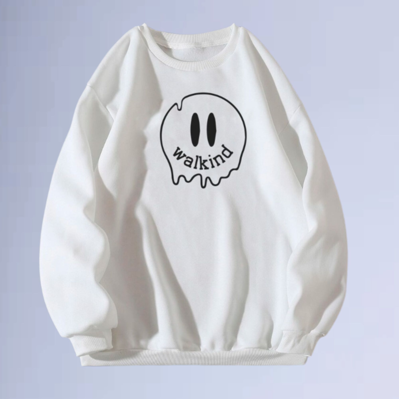 moletom gola careca walkind smilie melt – Copia