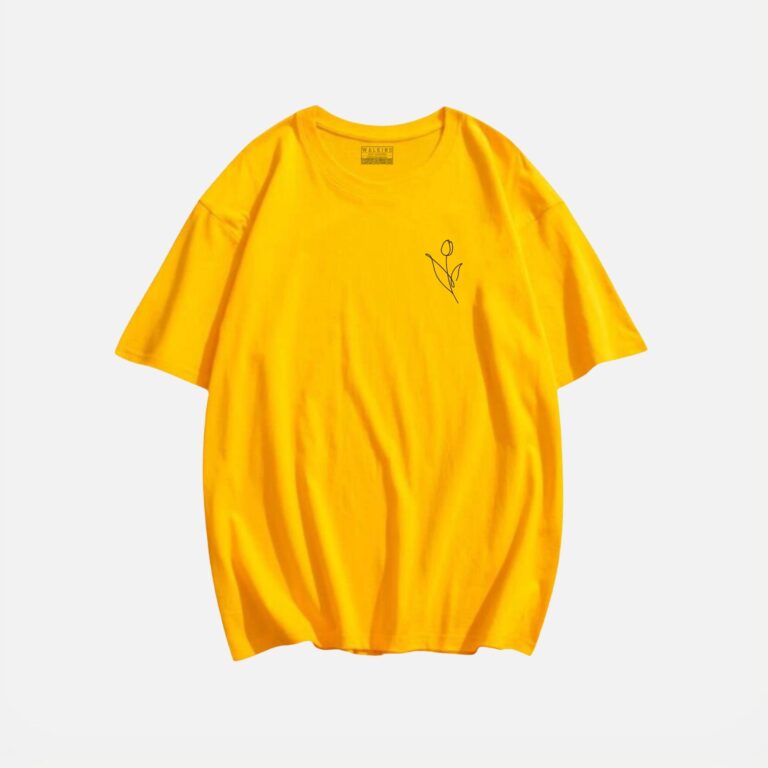 camiseta walkind flower