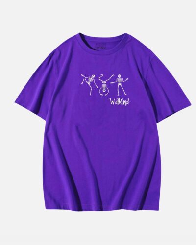 Camiseta dancing skull