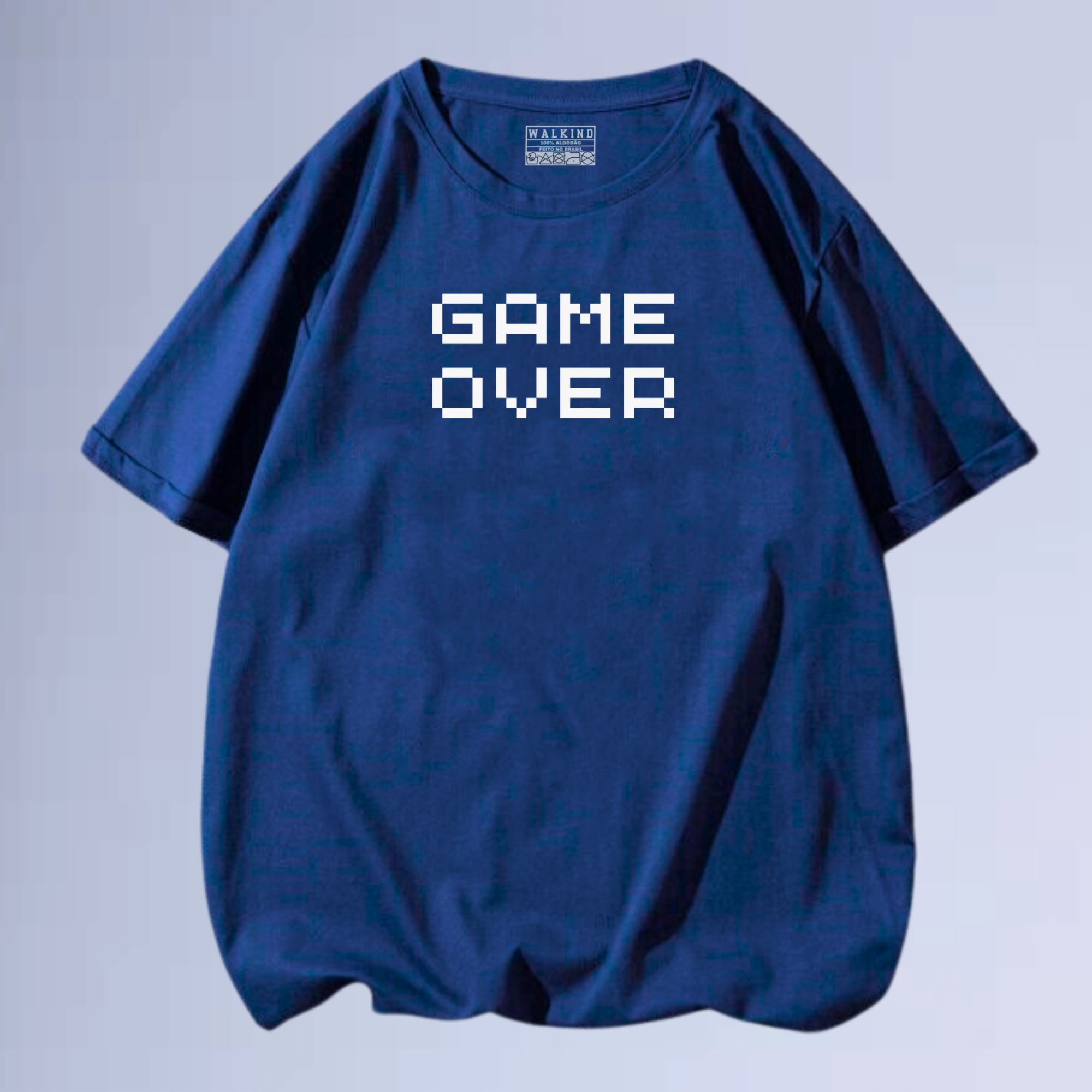 Camiseta walkind game over
