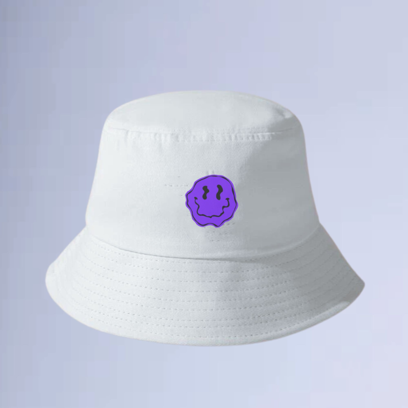 Bucket walkind smile purple