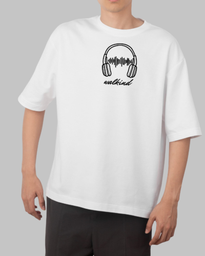 Camiseta oversized walkind music