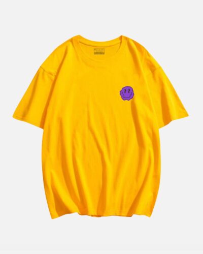 camiseta walkind smile purple