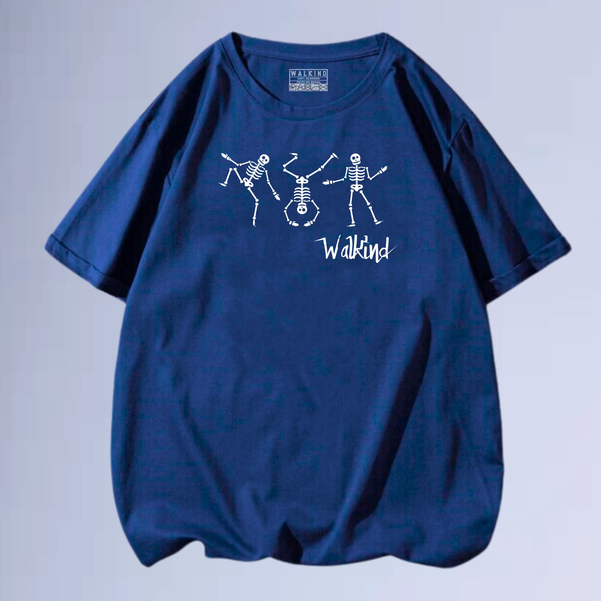 Camiseta dancing skull