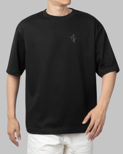 Camiseta oversized walkind flower small