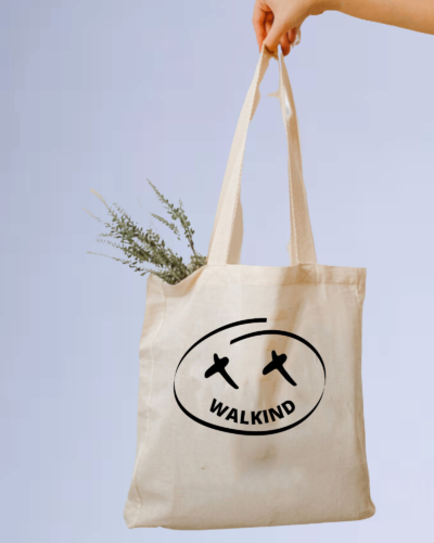 Ecobag walkind smile allehujah