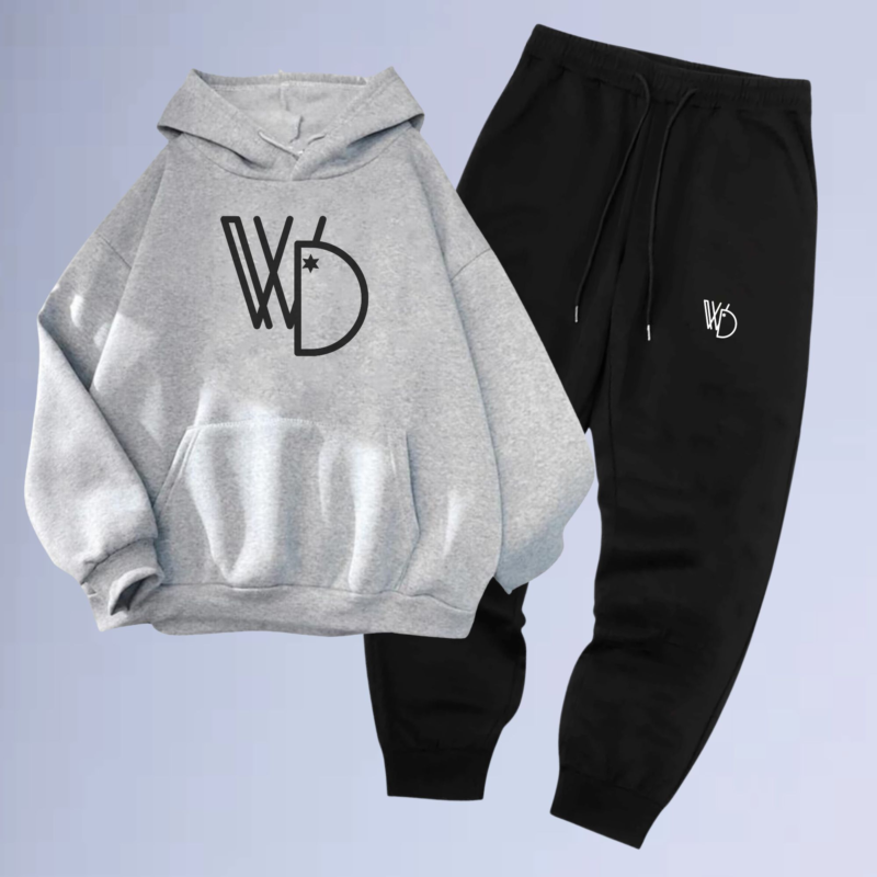 Conjunto de Moletom Canguru Logobox Walkind
