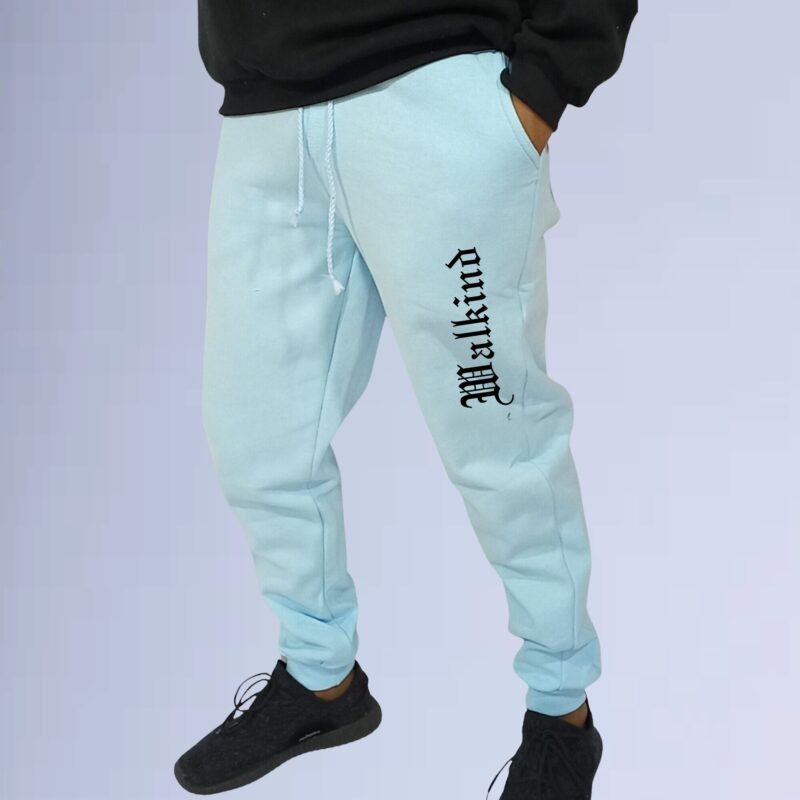 Azul bb — calça moletom walkind ingles antigo