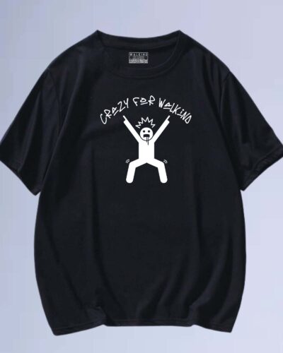camiseta crazy walkind
