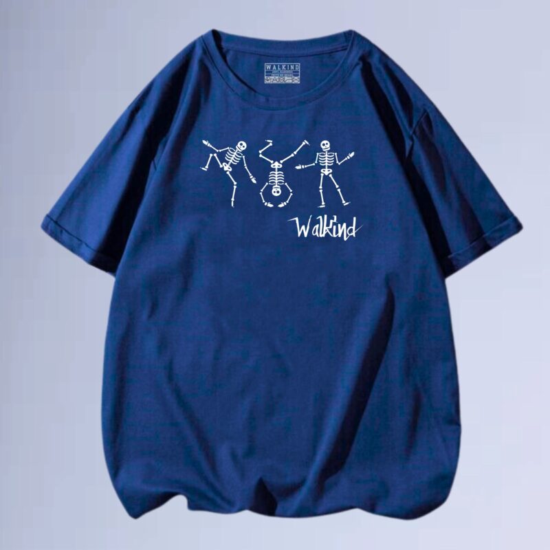 Camiseta dancing skull