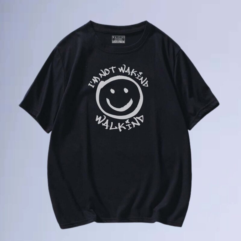 Preto — Camiseta im not walkind