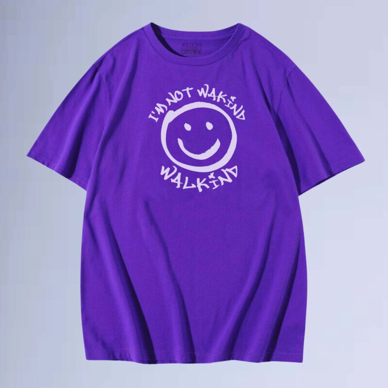 Roxo — Camiseta im not walkind