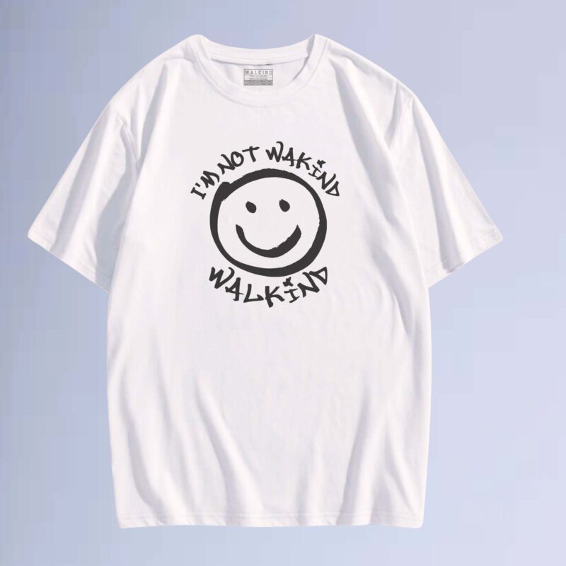 Branco — Camiseta im not walkind