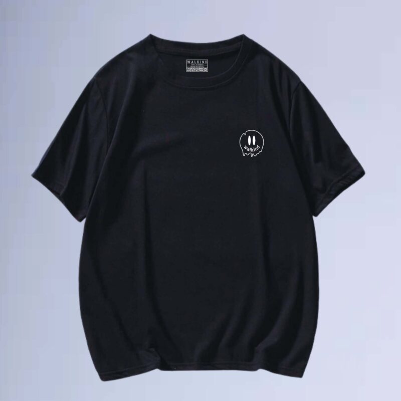 Preto — camiseta mini smile melt