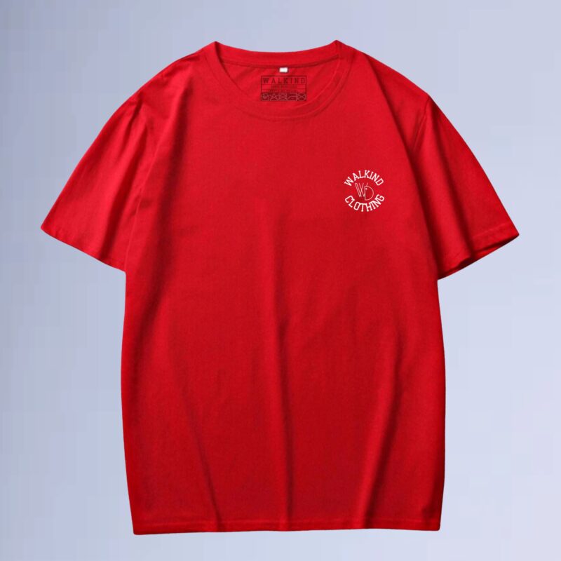 Vermelho — camiseta  mini walkind clothing