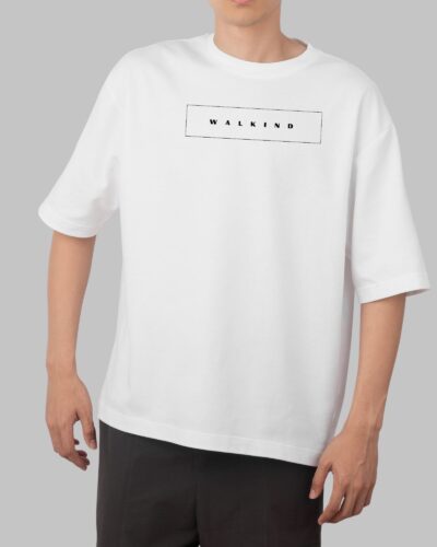 Camiseta oversized walkind frame