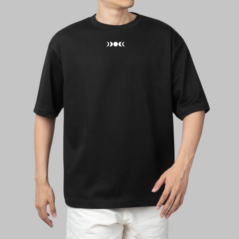 Branco — Camiseta oversized walkind sol lua