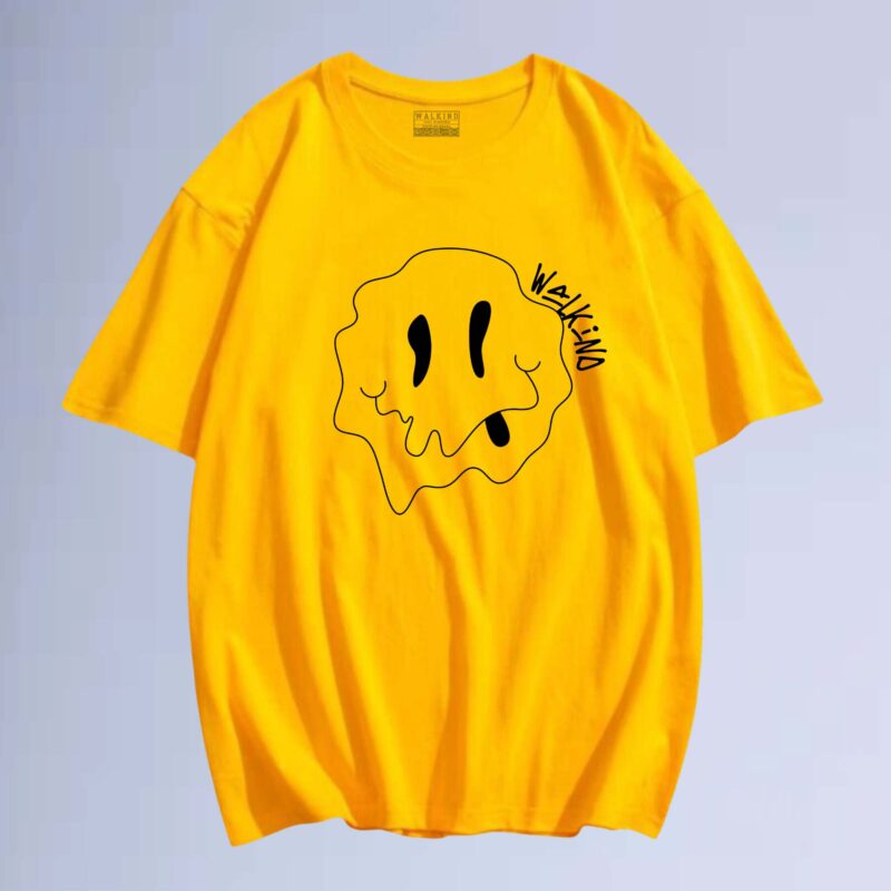 Amarelo — camiseta smile Crazy
