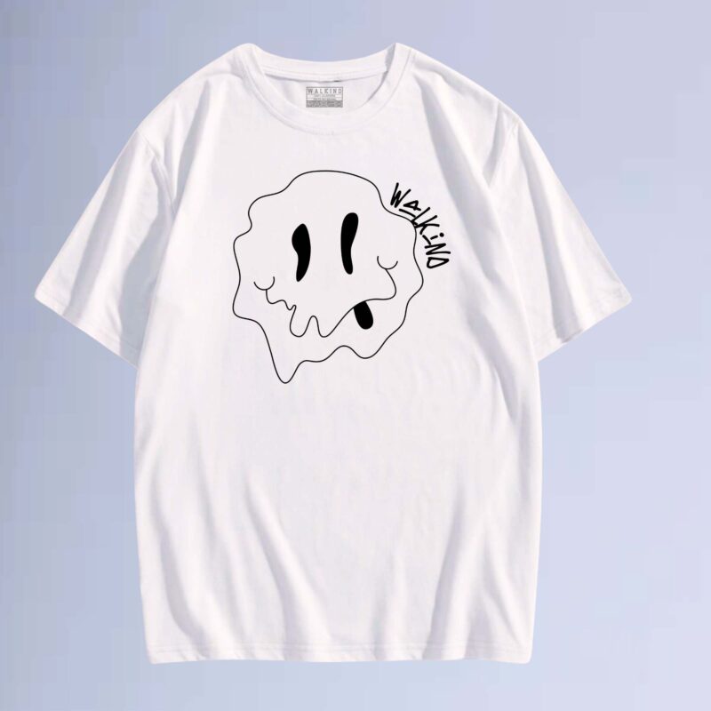 Branco — camiseta smile Crazy