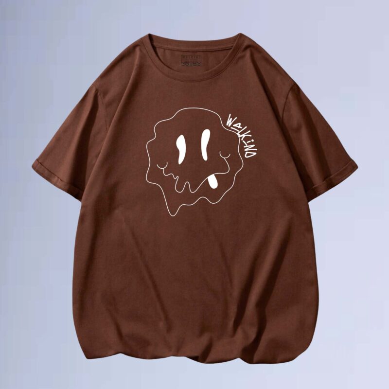 Marrom — camiseta smile Crazy