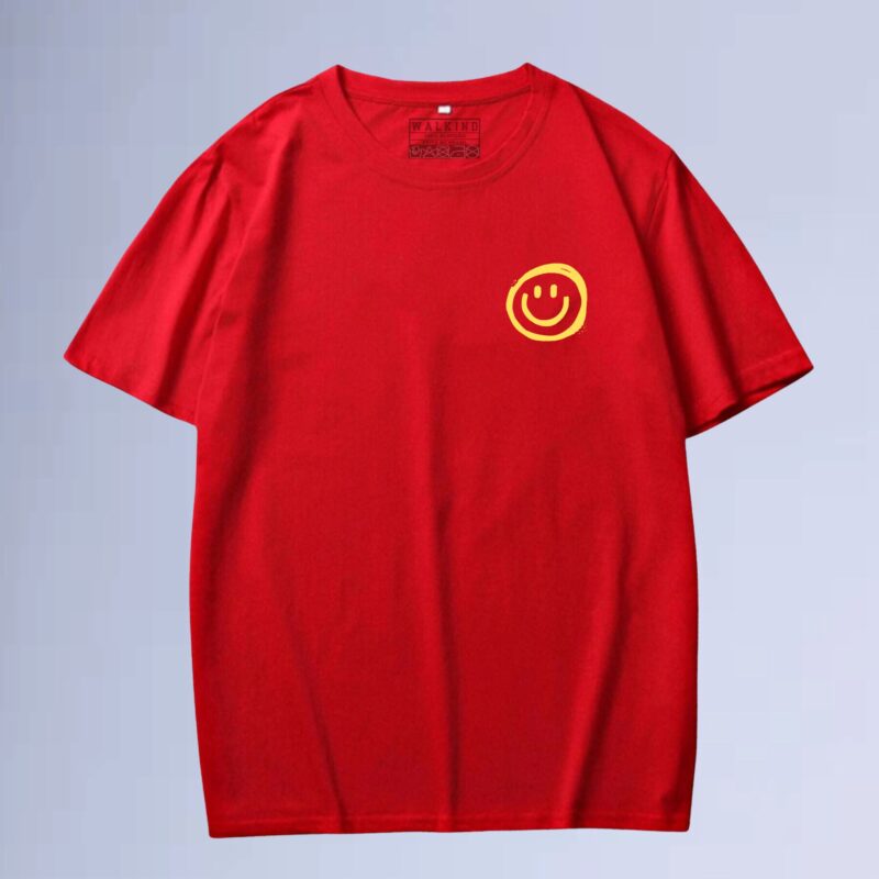 Vermelho — Camiseta smile  happy