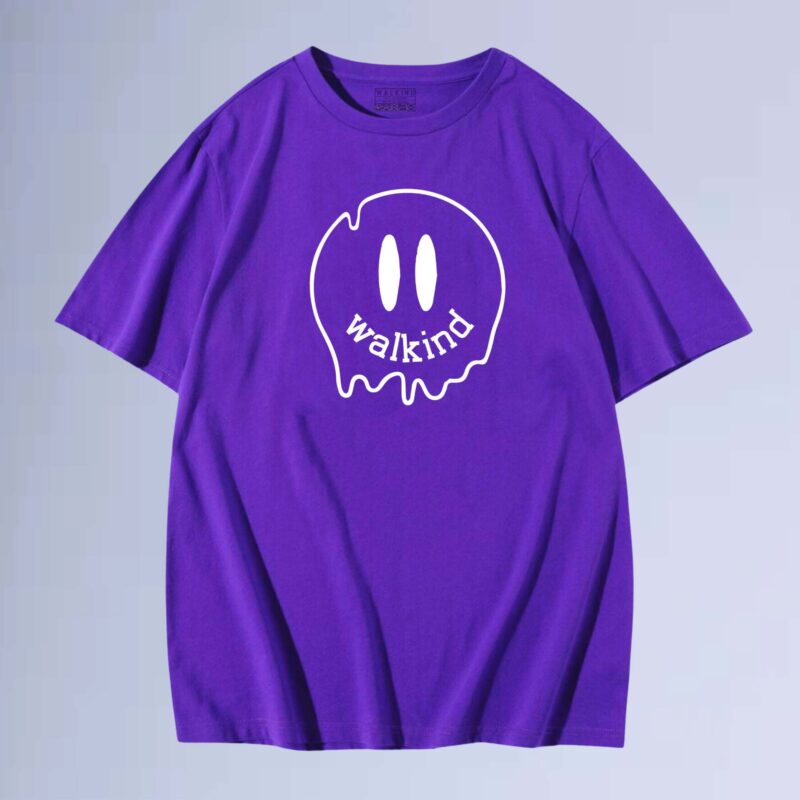 Roxo — camiseta smilie melt
