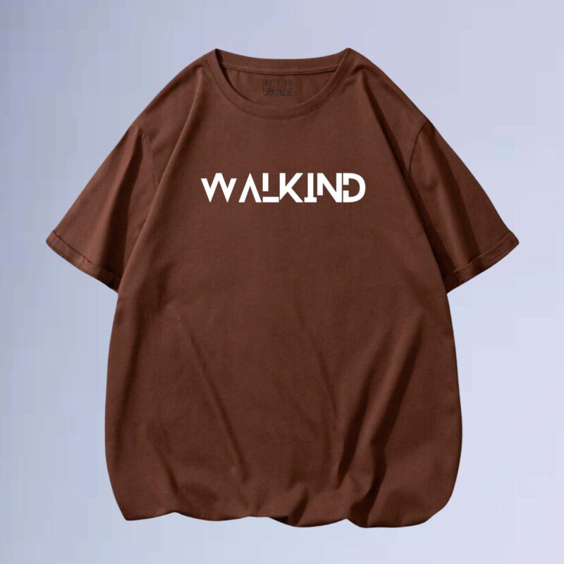 Marrom — camiseta walkind blaricka