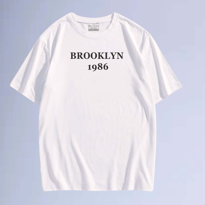 Branco — camiseta walkind brooklyn