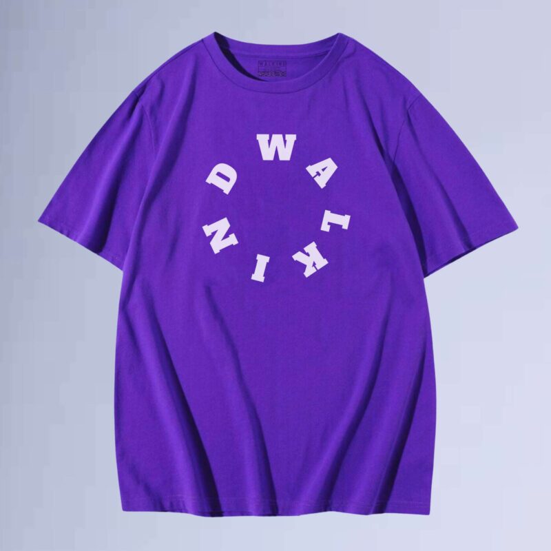 Roxo — camiseta walkind circle