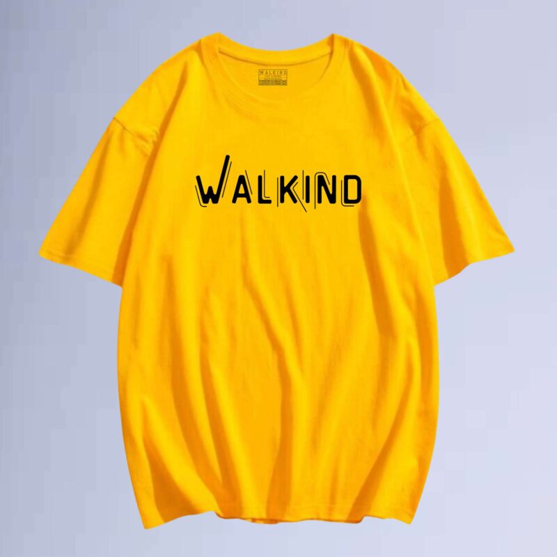 Amarelo — camiseta walkind contorn