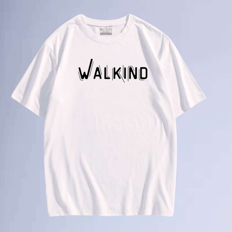 Branco — camiseta walkind contorn