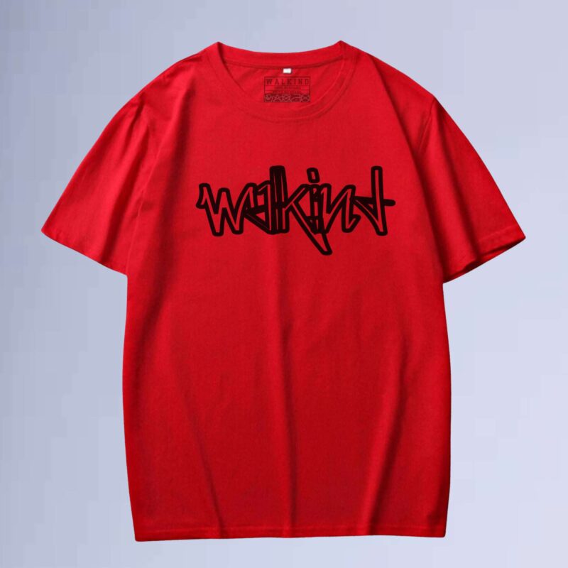Vermelho — camiseta walkind draft box