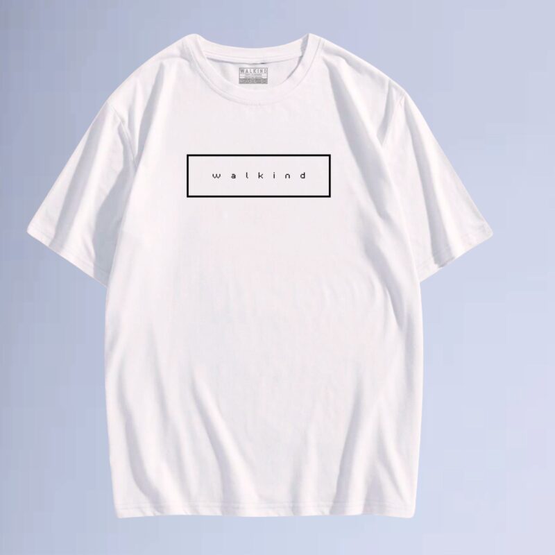 Branco — Camiseta walkind frame