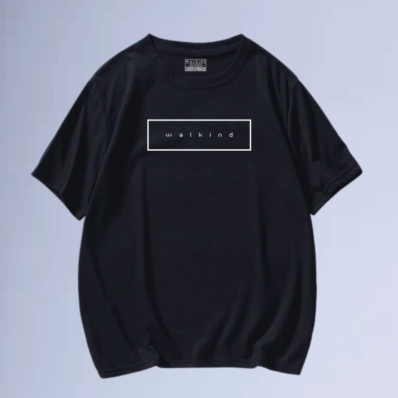 Preto — Camiseta walkind frame