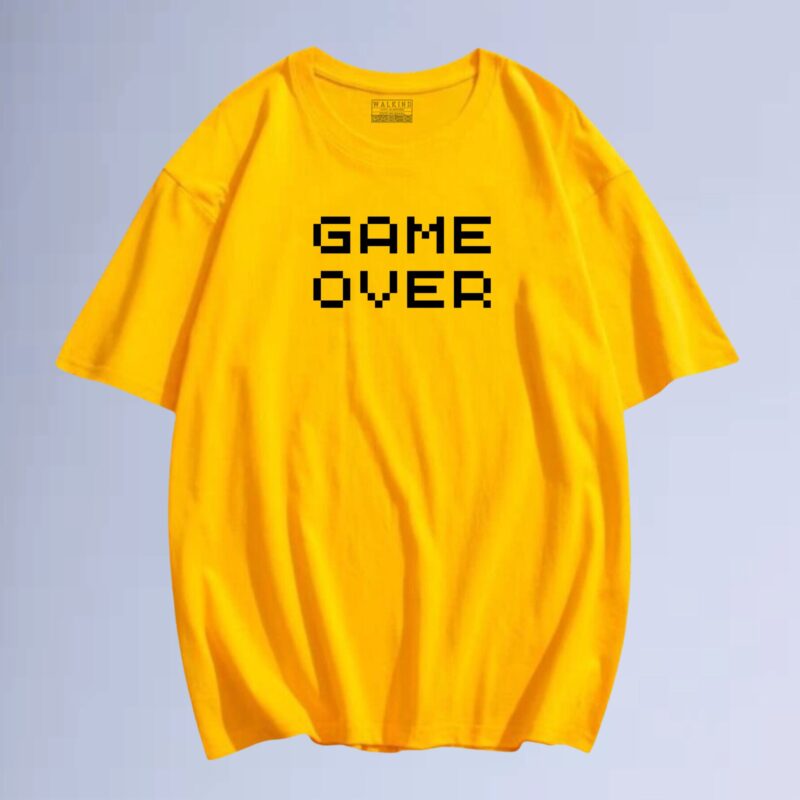 Amarelo — Camiseta walkind game over