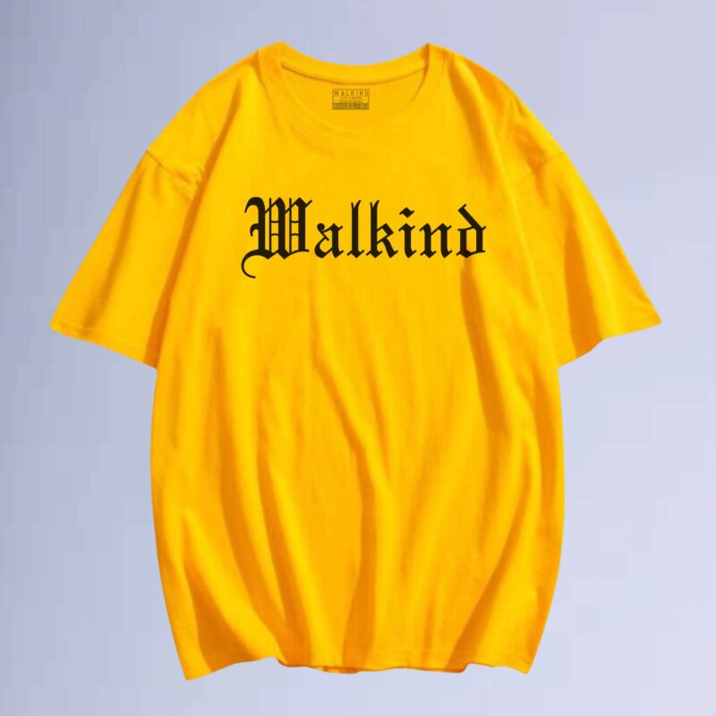 Amarelo — camiseta walkind inglês antigo