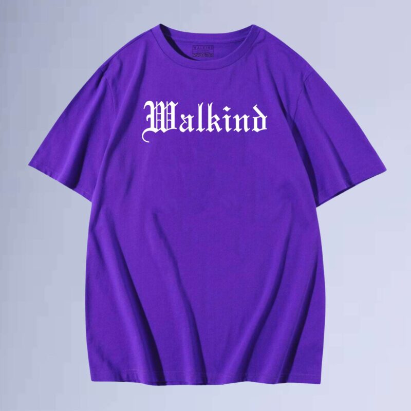 Roxo — camiseta walkind inglês antigo