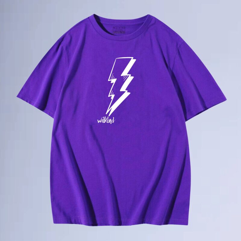 Roxo — Camiseta walkind lightning