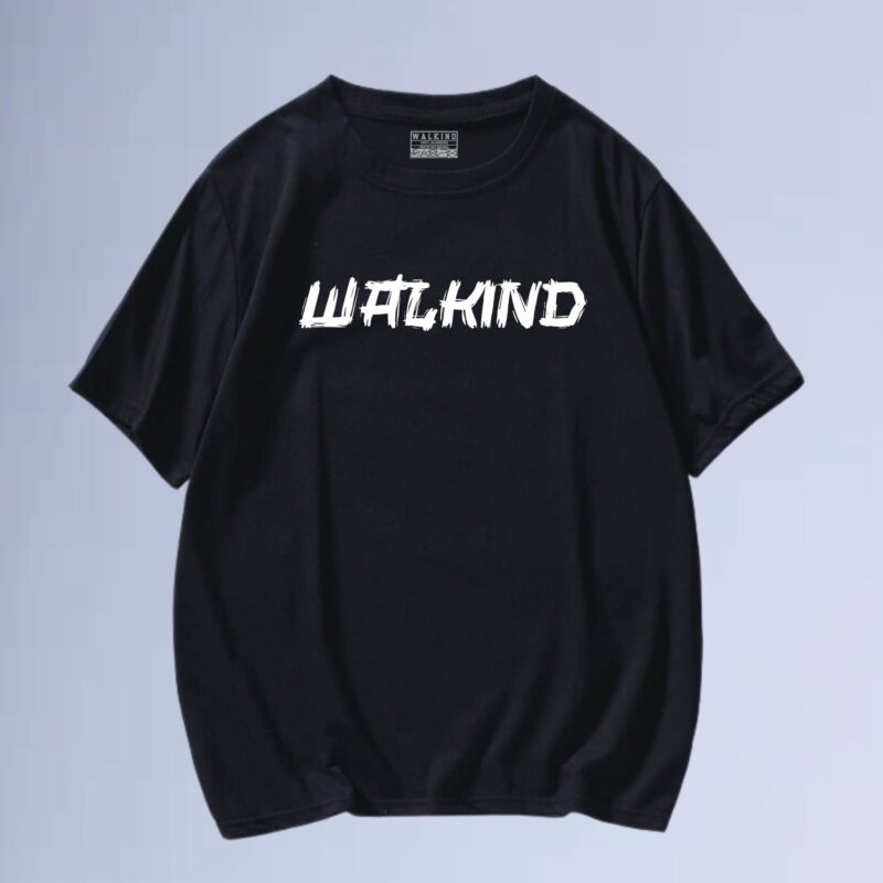 Preto — Camiseta walkind logobox pissed