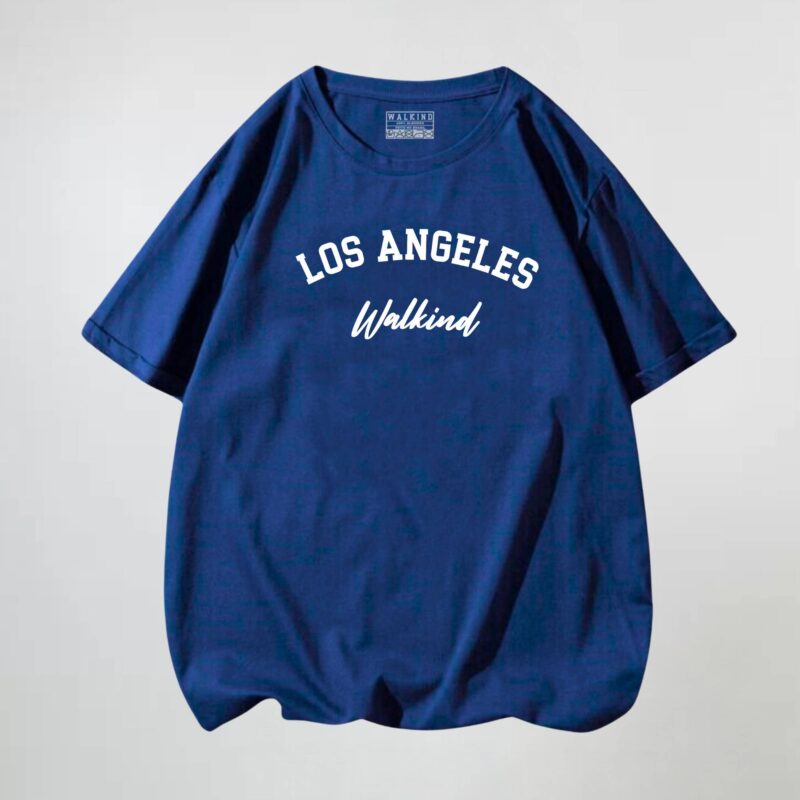 Azul Marinho — camiseta  walkind los Angeles