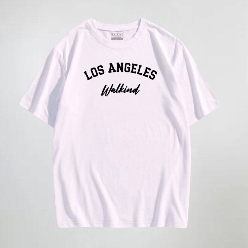 Branco — camiseta  walkind los Angeles
