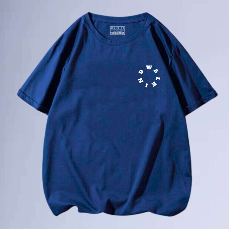 Azul Marinho — camiseta walkind mini circle