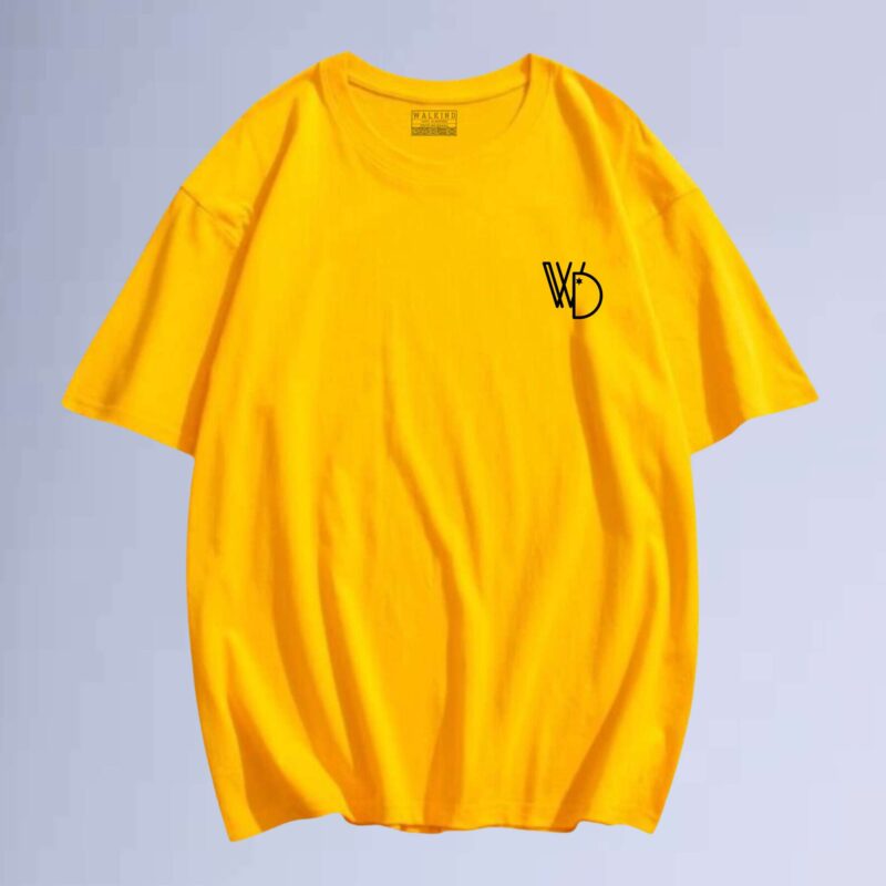 Amarelo — camiseta walkind mini logobox