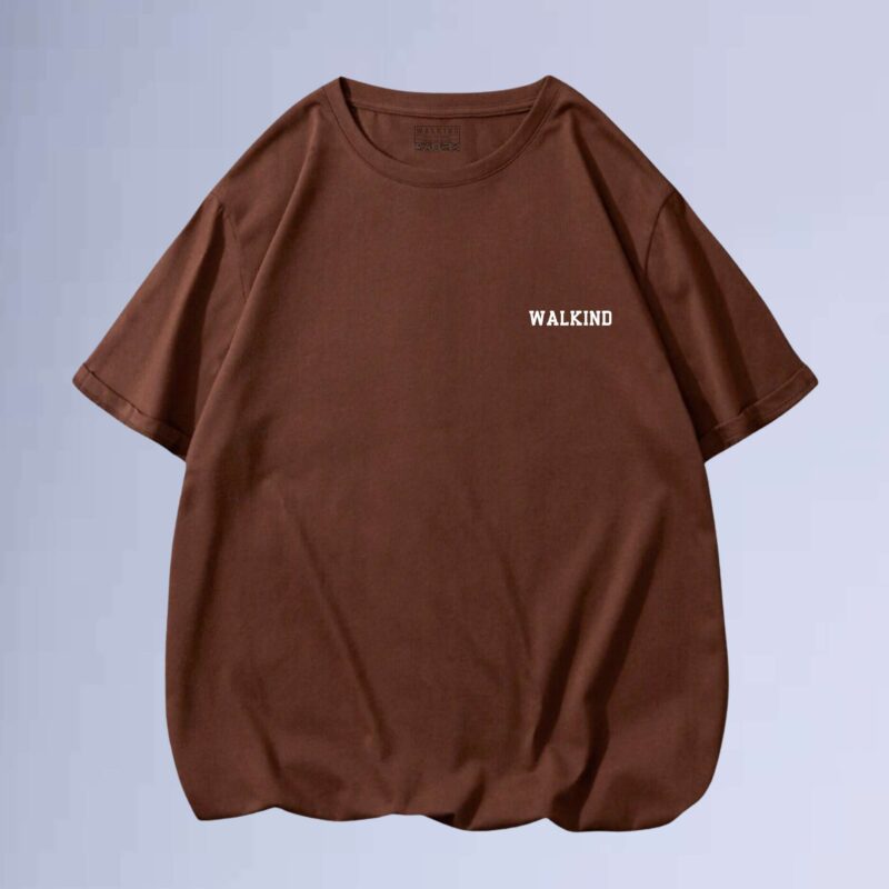 Marrom — Camiseta walkind mini logon