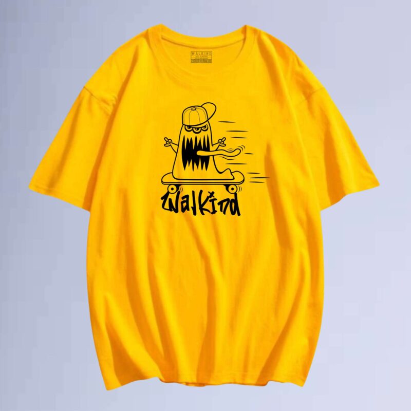 Amarelo — camiseta walkind monster street