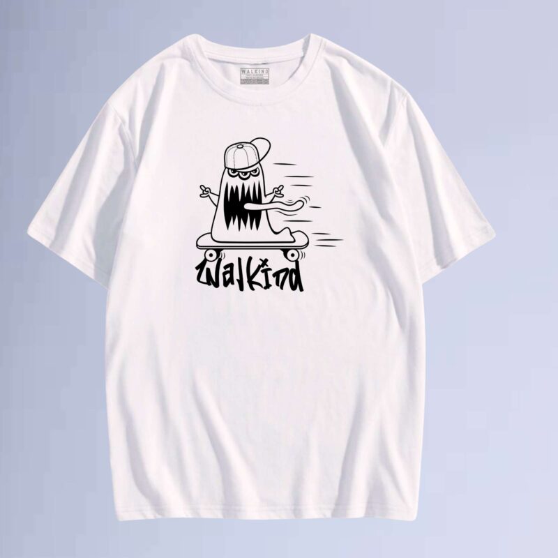 Branco — camiseta walkind monster street
