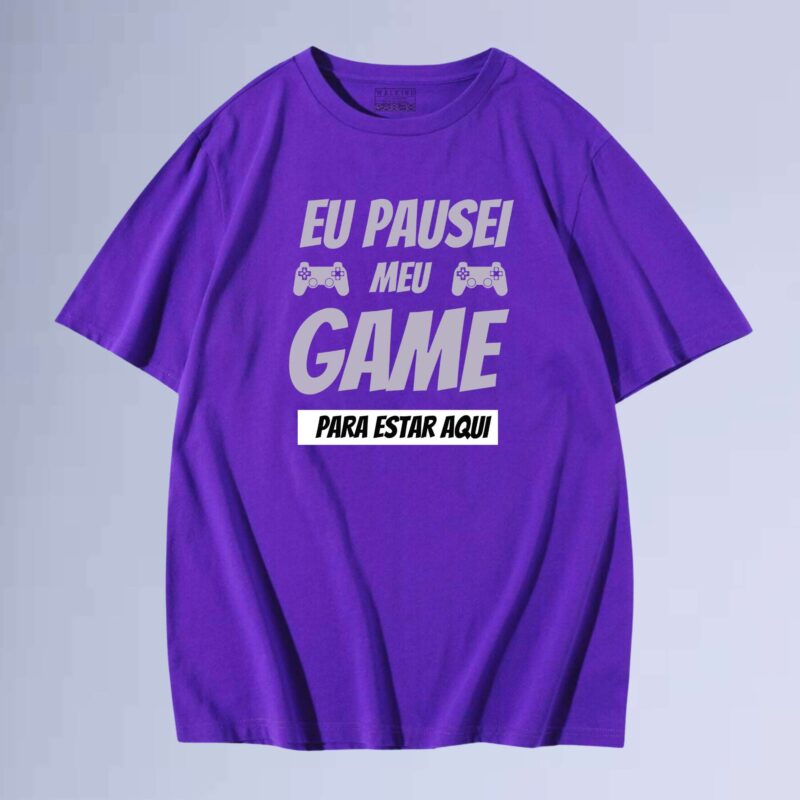 Roxo — camiseta walkind my game