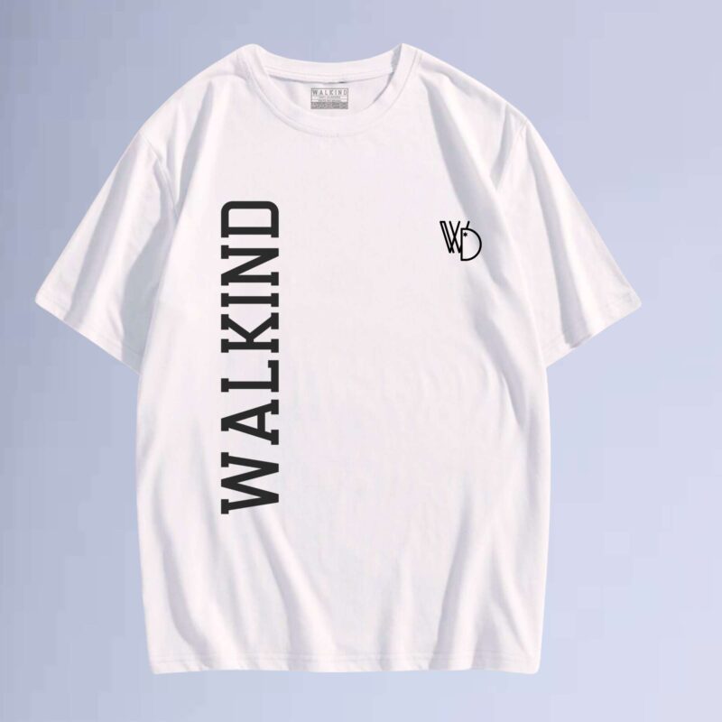 Branco — Camiseta Walkind Name Logobox